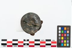 Foto von Bronzeriemenbesatzknopf (NHMW-PRAE-026344)